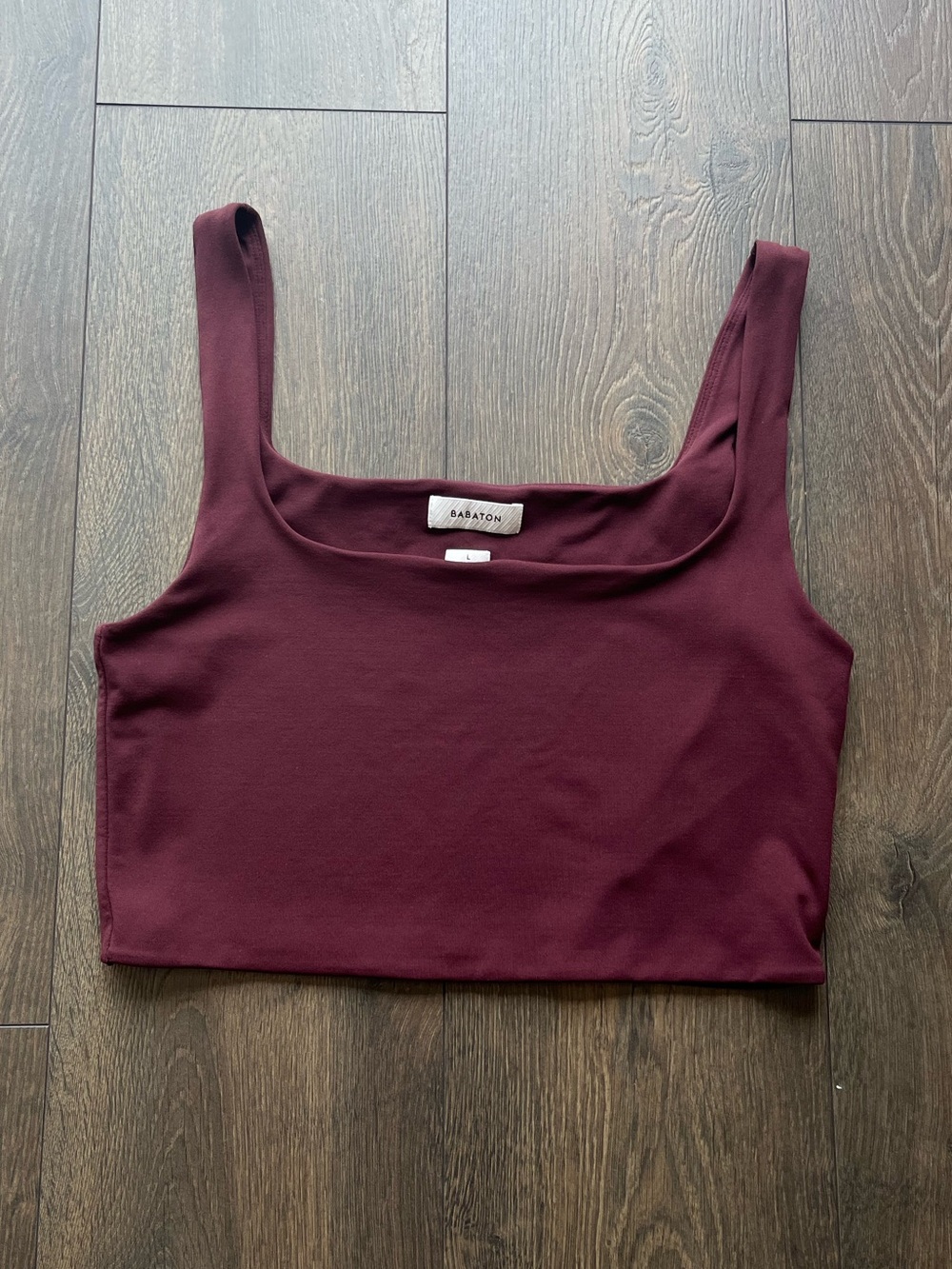 NWOT Babaton Aritzia Cropped Tank Top